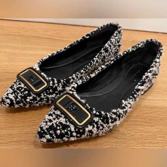 Tory Burch Georgia Bouclé Ballet Flat | Size 7 - Picture 3 of 6